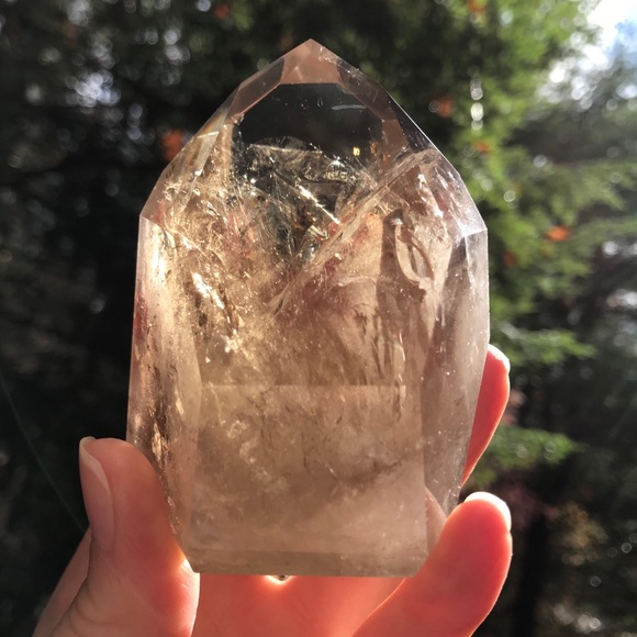 🌈Natural Citrine Crystal Point ☀️ - Picture 4 of 12